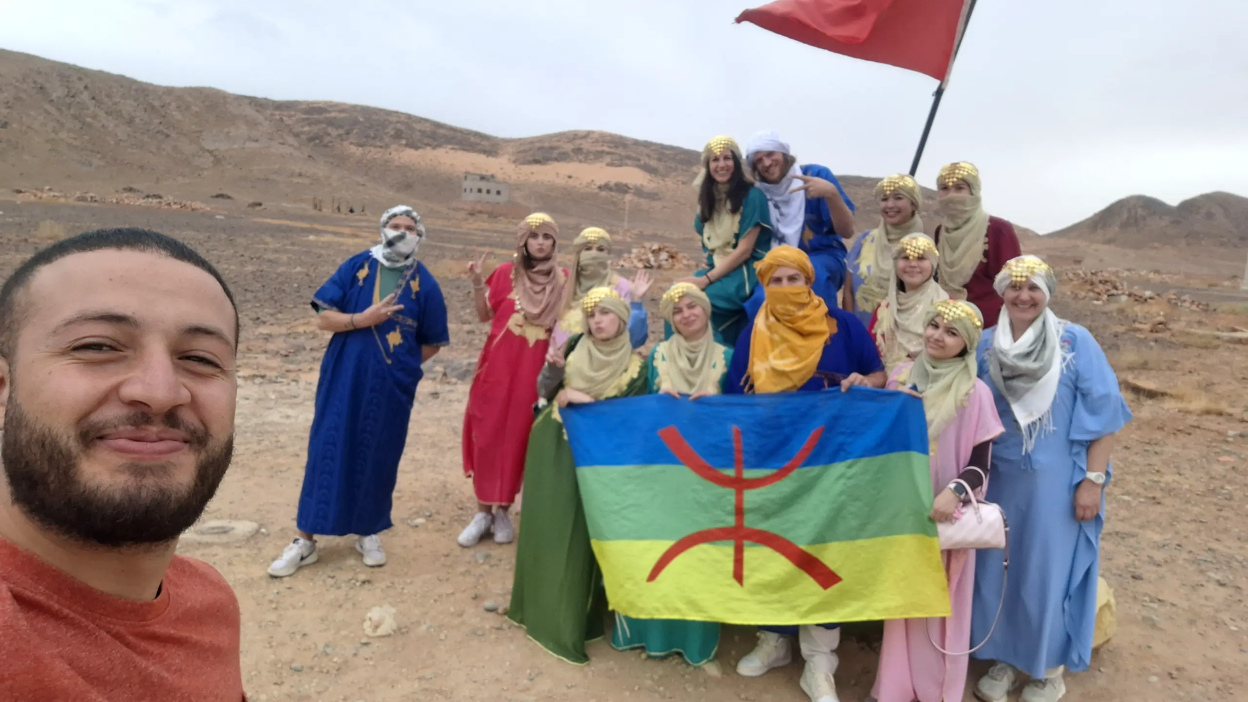 Travelers exploring Morocco with a private local guide